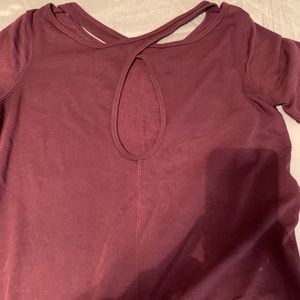 Deep purple active sweatshirt